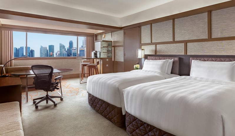 Pan Pacific Singapore - Pacific Club Room Twin Beds